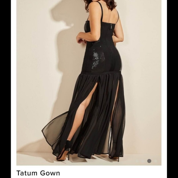 Marciano Tatum gown black size small - Picture 2 of 3